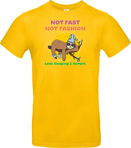 Not Fast Not Fashion Sloth (Nicht Schnell Nicht Mode Faultier)