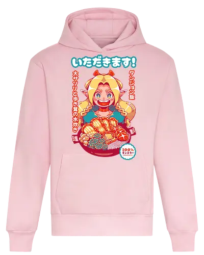 ITADAKIMASU ! - Meshi, anime, fanart, marcille, manga, dungeons, fantasy, food, elf - Heavyweight Hoodie