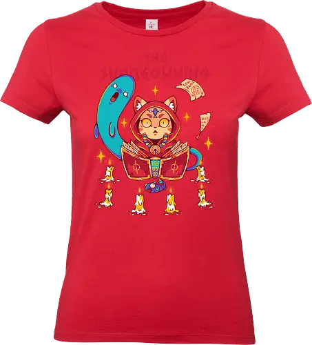 THE SUMMEOWNING - neko, magic, wizard, summon, withc, halloween, cute, kawaii, cat - Standard T-Shirt (Frauen)