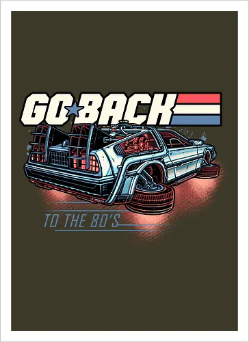 Go back to the 80’s