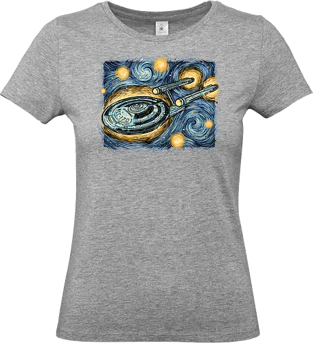Starry Journey - Movies, film, TV show, TV series, Sci-fi, science fiction, nostalgic - Standard T-Shirt (Frauen)