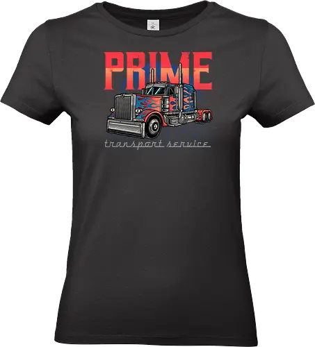 Prime Transport Service - Movie, film, sci-fi, science fiction, robot, action, alien, robots - Standard T-Shirt (Frauen)