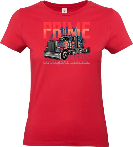 Prime Transport Service - Movie, film, sci-fi, science fiction, robot, action, alien, robots - Standard T-Shirt (Frauen)