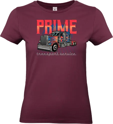 Prime Transport Service - Movie, film, sci-fi, science fiction, robot, action, alien, robots - Standard T-Shirt (Frauen)