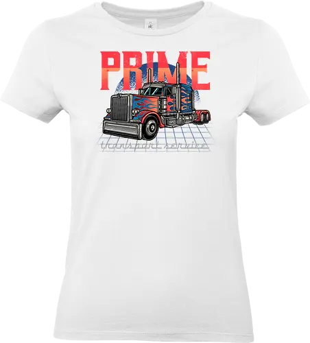 Prime Transport Service - Movie, film, sci-fi, science fiction, robot, action, alien, robots - Standard T-Shirt (Frauen)
