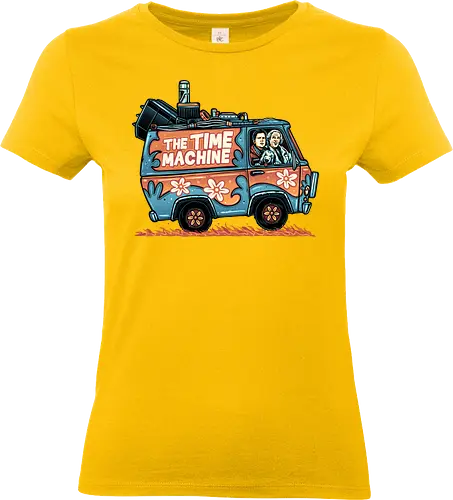 The Time Machine - Movie, film, mystery, sci-fi, science fiction, mash-up, horror, time travel - Standard T-Shirt (Frauen)