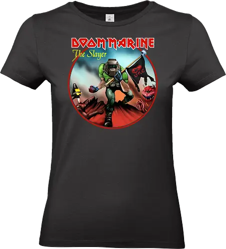Mars Marine - doom, marine, mars, alien, rock, metal - Standard T-Shirt (Frauen)