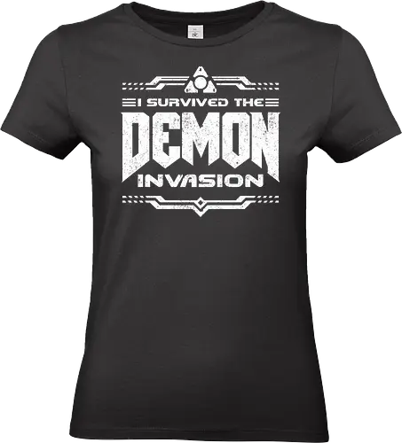 I survived the demon invasion  - Standard T-Shirt (Frauen)