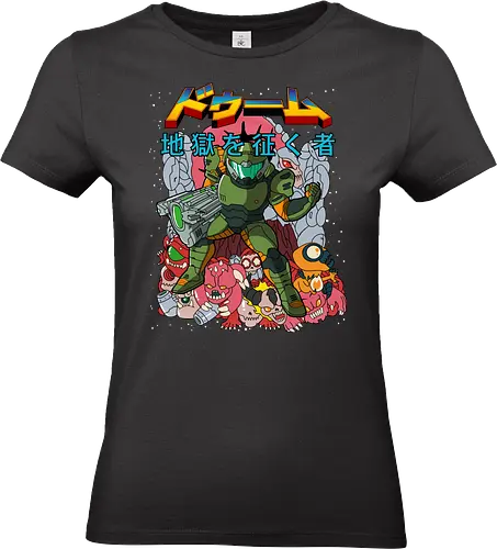 Doomtroid - doom, marine, mars, alien, rock, metal - Standard T-Shirt (Frauen)