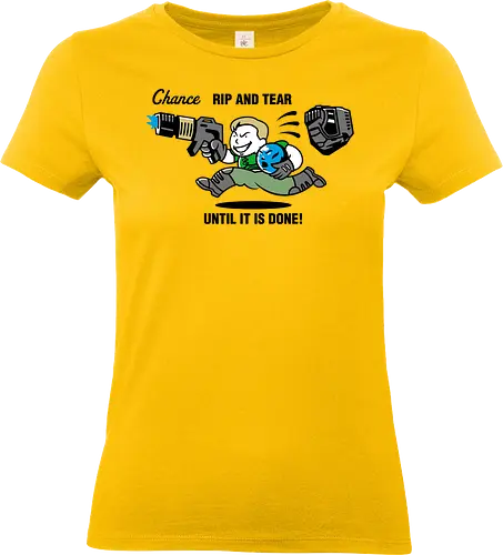 Chance Rip and Tear - Standard T-Shirt (Frauen)