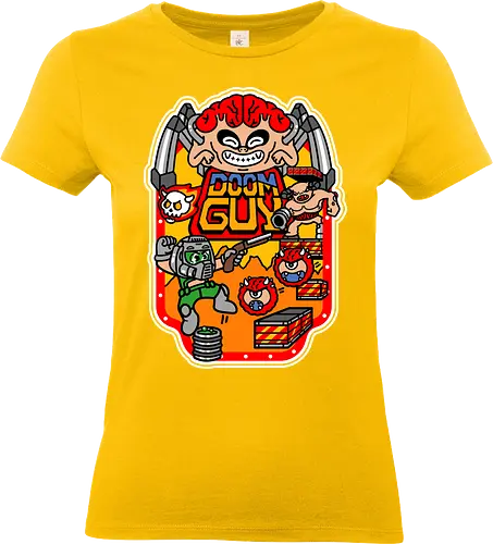 Megadum - alien, rock, metal, cacodemon, demon, doom, marine, mars - Standard T-Shirt (Frauen)