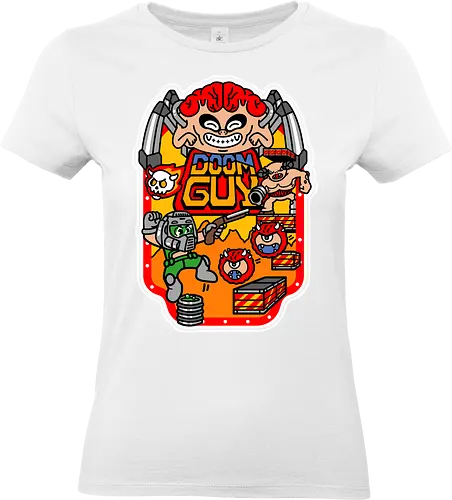 Megadum - alien, rock, metal, cacodemon, demon, doom, marine, mars - Standard T-Shirt (Frauen)