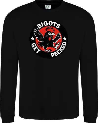 BIGOTS GET PECKED