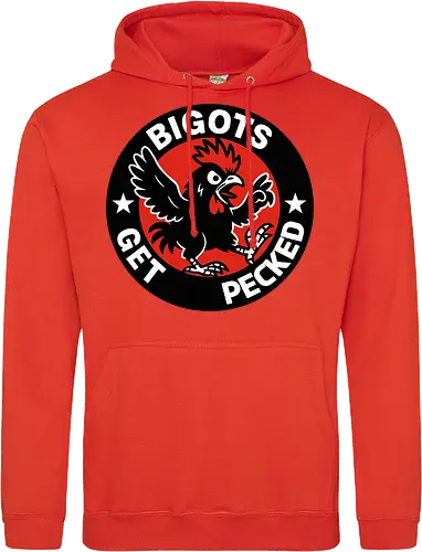 BIGOTS GET PECKED