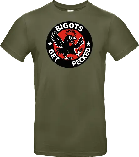 BIGOTS GET PECKED