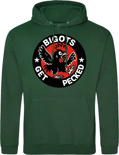 BIGOTS GET PECKED