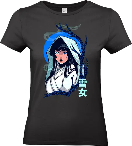 YUKI ONNA - yuki onna, yuki, japan, japanese, yokai, anime, snow, snow lady, halloween - Standard T-Shirt (Frauen)