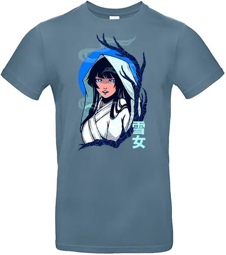 YUKI ONNA - yuki onna, yuki, japan, japanese, yokai, anime, snow, snow lady, halloween - Standard T-Shirt