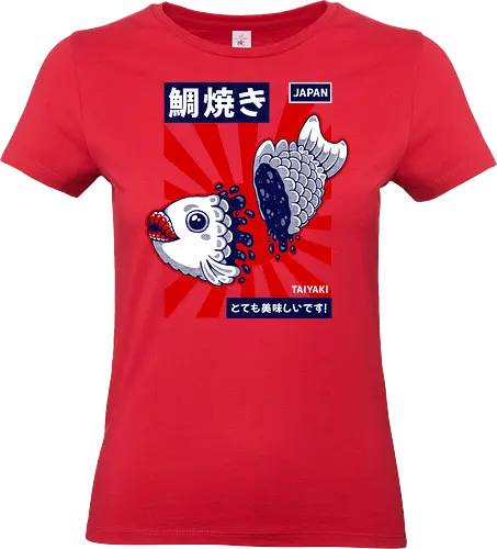 TAIYAKI - taiyaki, japan, japanese, food, japanese food, sweet, fish, cute, kawaii, culture - Standard T-Shirt (Frauen)