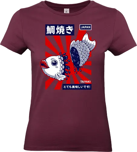 TAIYAKI - taiyaki, japan, japanese, food, japanese food, sweet, fish, cute, kawaii, culture - Standard T-Shirt (Frauen)