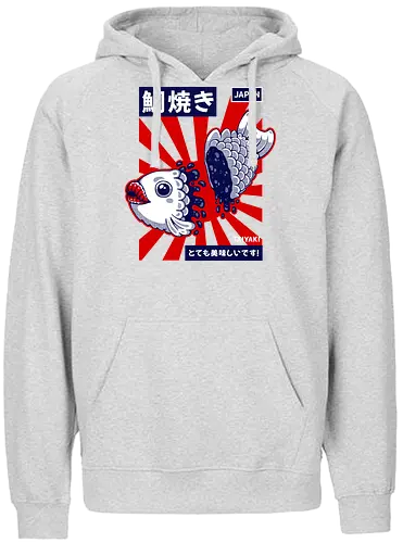 TAIYAKI - taiyaki, japan, japanese, food, japanese food, sweet, fish, cute, kawaii, culture - Fairtrade Hoodie