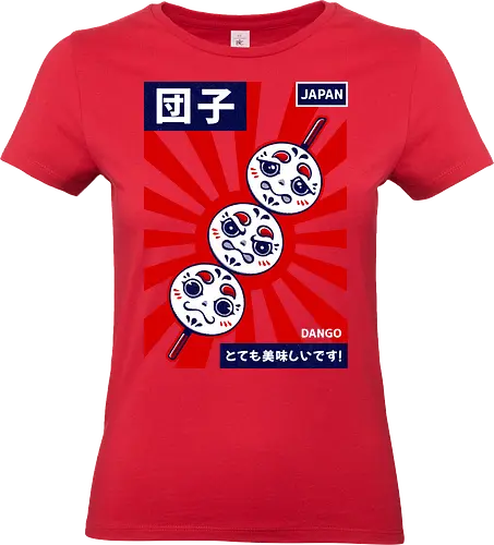 DANGO - dango, japan, japanese, japanese food, sweet, cute, culture, asia - Standard T-Shirt (Frauen)