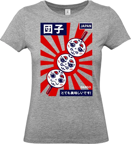 DANGO - dango, japan, japanese, japanese food, sweet, cute, culture, asia - Standard T-Shirt (Frauen)