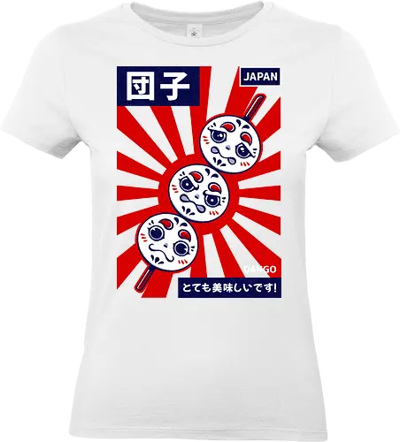 DANGO - dango, japan, japanese, japanese food, sweet, cute, culture, asia - Standard T-Shirt (Frauen)