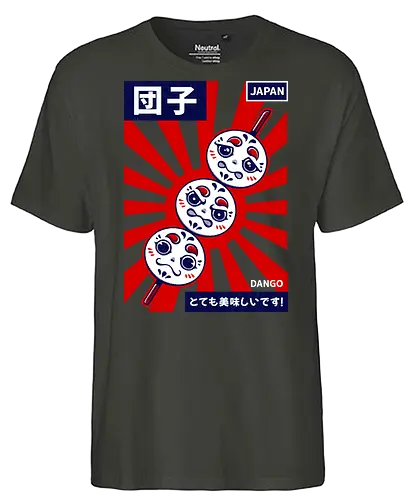 DANGO - dango, japan, japanese, japanese food, sweet, cute, culture, asia - Fairtrade T-Shirt