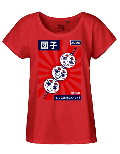 DANGO - dango, japan, japanese, japanese food, sweet, cute, culture, asia - Fairtrade Girl Shirt