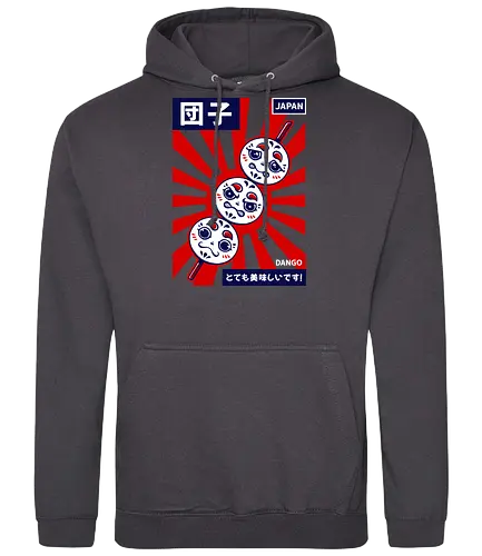 DANGO - dango, japan, japanese, japanese food, sweet, cute, culture, asia - Standard Hoodie