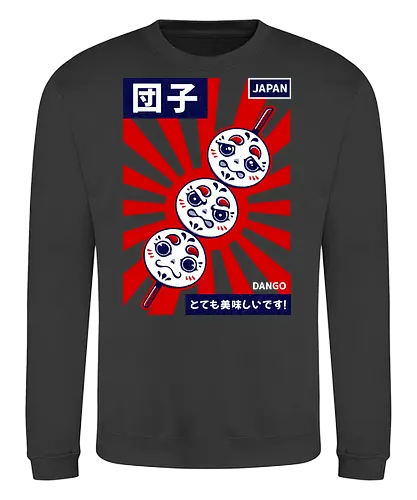DANGO - dango, japan, japanese, japanese food, sweet, cute, culture, asia - Sweatshirt