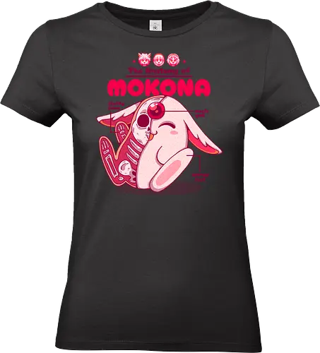 THE ANATOMY OF MOKONA - mokona, anime, Magic Knight Rayearth, cute, kawaii, anime fanart, manga, clamp - Standard T-Shirt (Frauen)