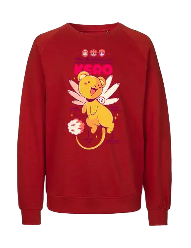 THE ANATOMY OF KERO - anime, manga, fanart, cute, kawaii, kero, sakura card captor, card captor sakura, clamp - Fairtrade Sweatshirt