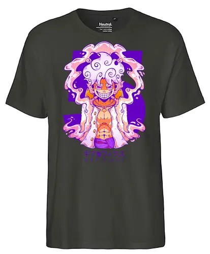 GEAR V - Pirate, pirate, Pirate, anime, manga, joy boy, gear v, gear five, fanart - Fairtrade T-Shirt