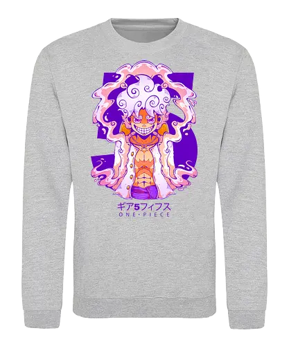 GEAR V - Pirate, pirate, Pirate, anime, manga, joy boy, gear v, gear five, fanart - Sweatshirt