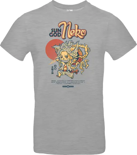 Sun God Neko on White 2