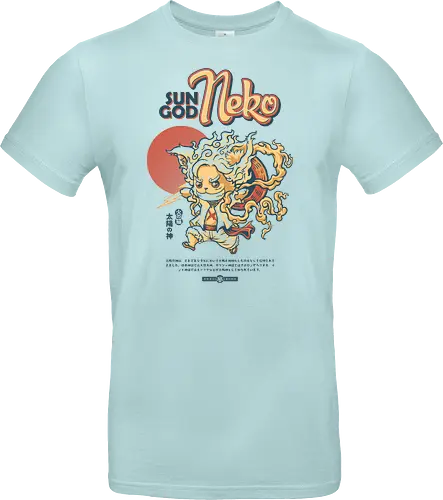 Sun God Neko on White 2