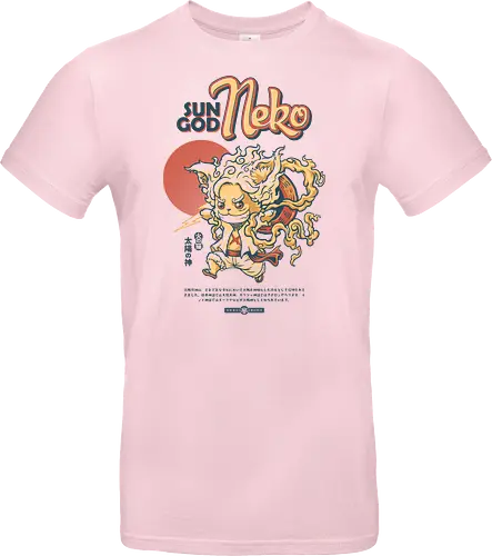 Sun God Neko on White 2