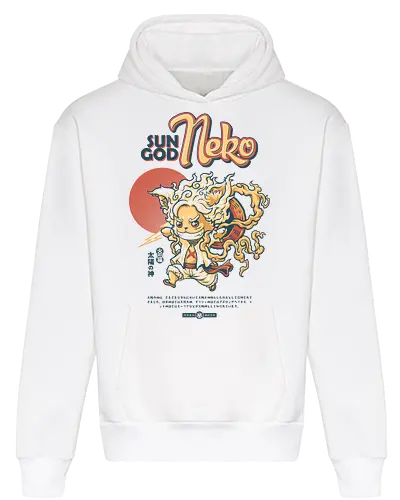 Sun God Neko on White 2