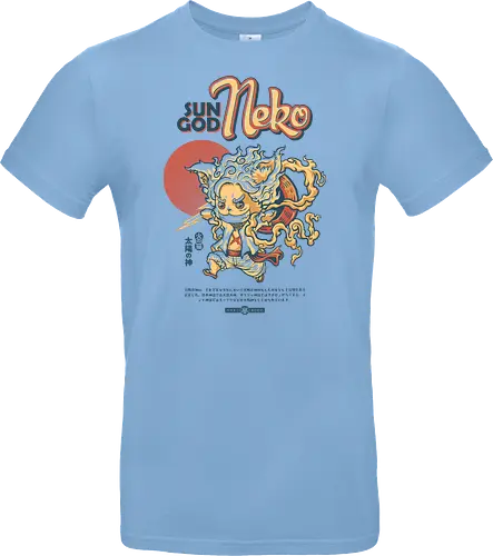 Sun God Neko on White 2