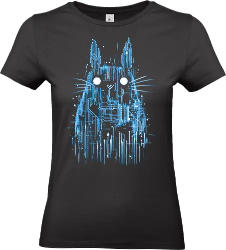 Techtoro - futuristic, circuit boards, anime, japan - Standard T-Shirt (Frauen)
