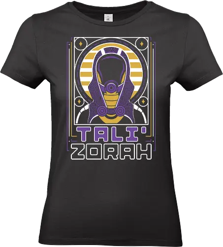 Tali Zorah Aesthetic - mass effect, n7, commander shepard, spectre, ssv normandy, video game, gaming, gamer, urdnot wrex, mordin solus, jaal ama darav, liara t soni, systems alliance, garrus vakarian, tali zorah - Standard T-Shirt (Frauen)