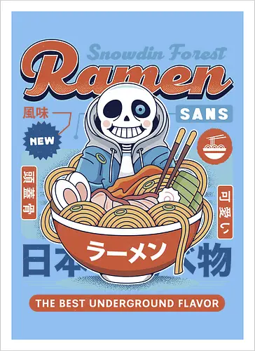 Snowdin Forest Ramen Vintage