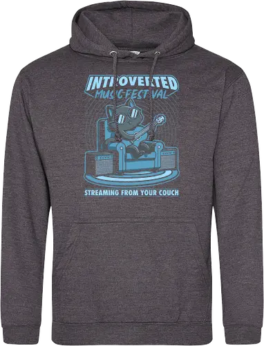 Introverted Music Cat
