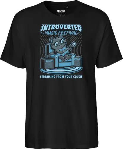 Introverted Music Cat