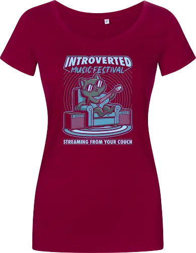 Introverted Music Cat