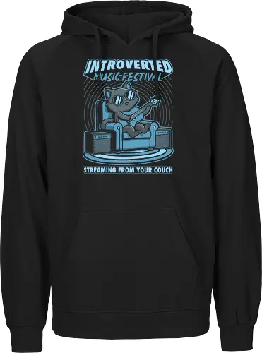 Introverted Music Cat