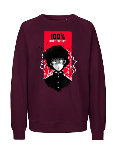 MOB  - anime, manga, Mob, mob, mob 100, mob psycho - Fairtrade Sweatshirt