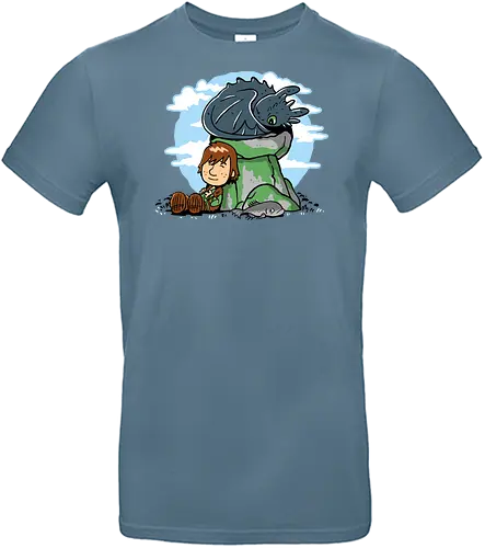 Relax with my dragon - how to train your dragon, dragon, movie, cartoon, kids, parody, demonigote - Standard T-Shirt